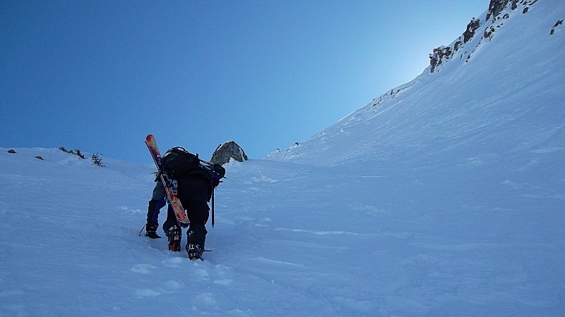 #5 Couloir NW : Le sommet n Couloir NW : Le sommet n'est plus loin