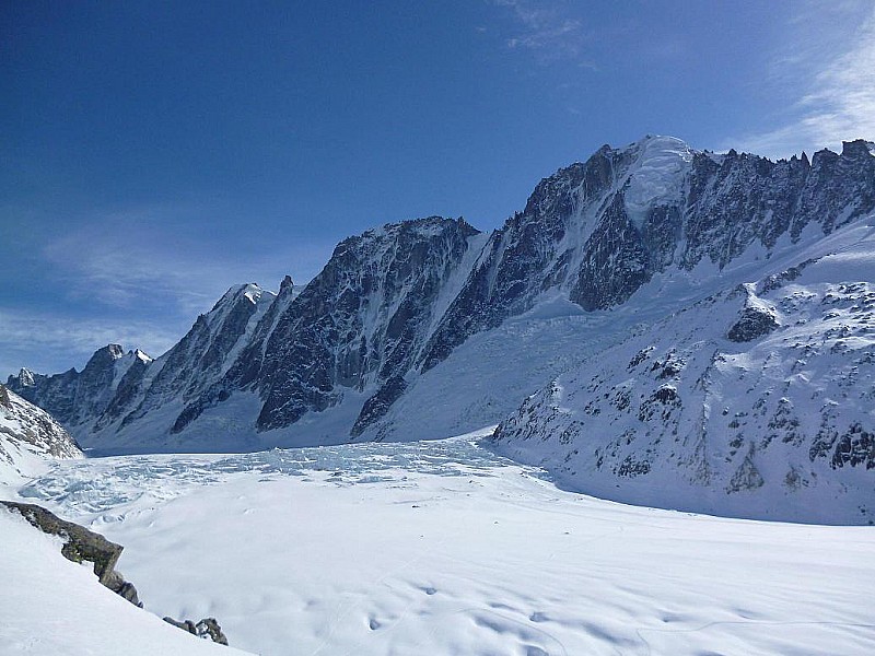 Col du Passon : Glacier d'Argentière