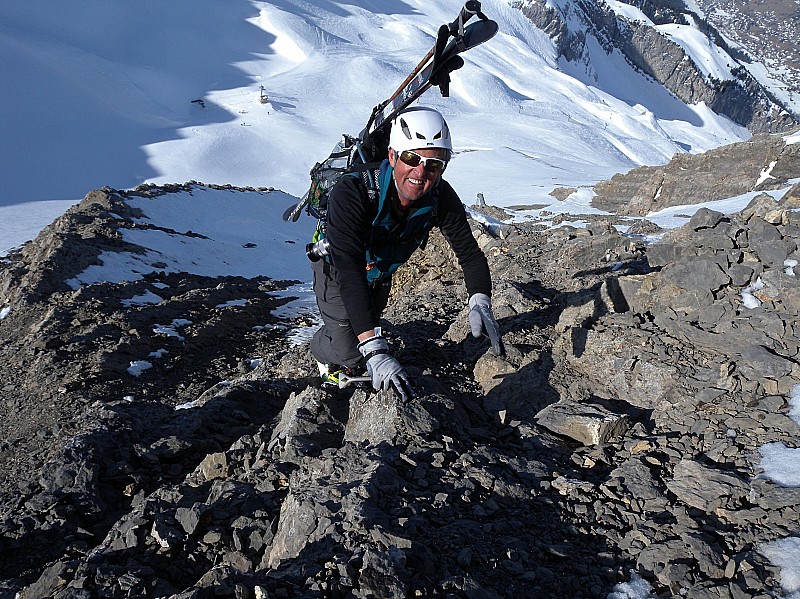 #3 arête S : en mixte facile arête S : en mixte facile