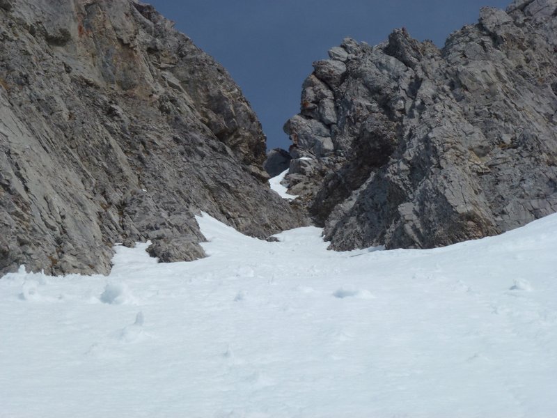 #5 Couloir SW : La sortie directe Couloir SW : La sortie directe