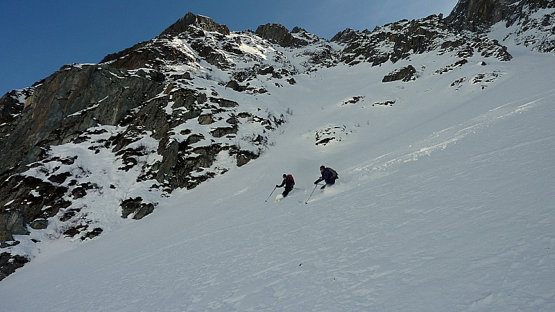 #4 puy 4 : dans la descente du glacier du Puy gris puy 4 : dans la descente du glacier du Puy gris