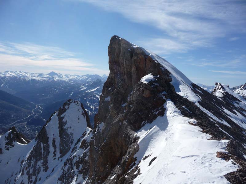 #7 Sommet de la Gran Bagna : Ca se donnerait des petits airs d Sommet de la Gran Bagna : Ca se donnerait des petits airs d'arêtes de la Meije...