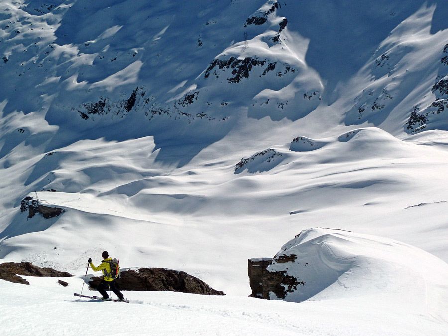 #7 Aig. de la Pennaz : Le haut de la Face Aig. de la Pennaz : Le haut de la Face