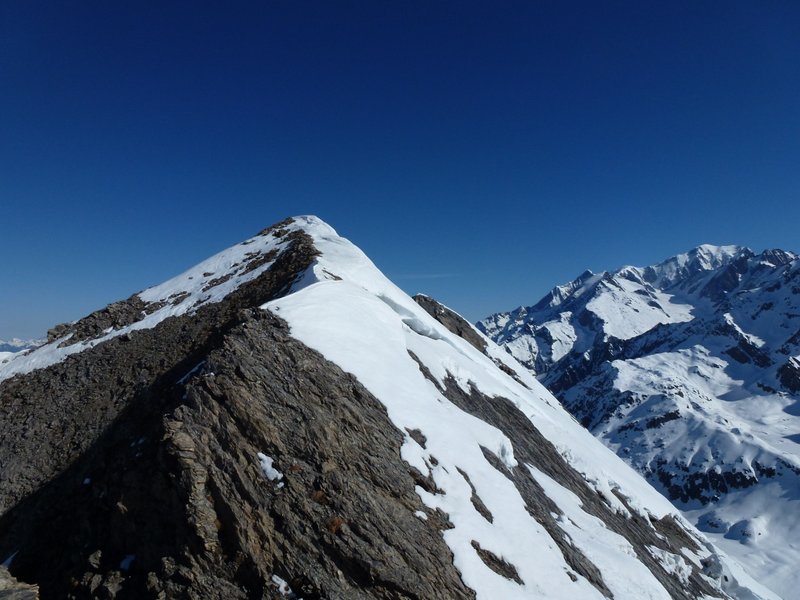 #13 Aig. de la Pennaz : L Aig. de la Pennaz : L'accès au sommet