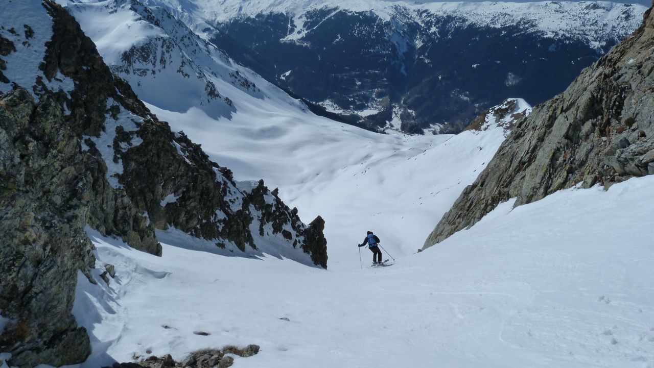 #12 Passage de Tigneu : Couloir ouest Passage de Tigneu : Couloir ouest