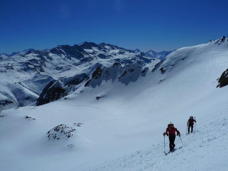 #10 Tour des 7 laux : Rocher Blanc SE toujours. Tour des 7 laux : Rocher Blanc SE toujours.
