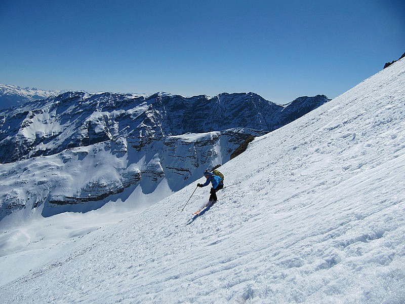 #9 sous la crête de Prarol : bon ski ! sous la crête de Prarol : bon ski !