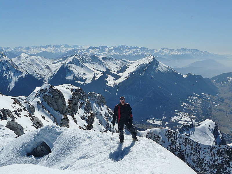 #4 Trelod : JP prend la pose devant le vallon de l Trelod : JP prend la pose devant le vallon de l'Arclusaz