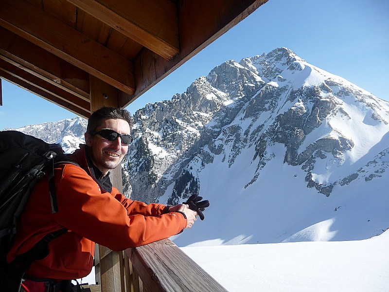 #12 Trelod : Petite halte au chalet du Charbonnel et contemplation de la réalisation du jour... Trelod : Petite halte au chalet du Charbonnel et contemplation de la réalisation du jour...
