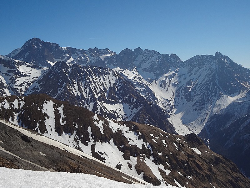 #6 vu sur le Valsenestre : côté Valsenestre c vu sur le Valsenestre : côté Valsenestre c'est pas folichon
comme enneigement