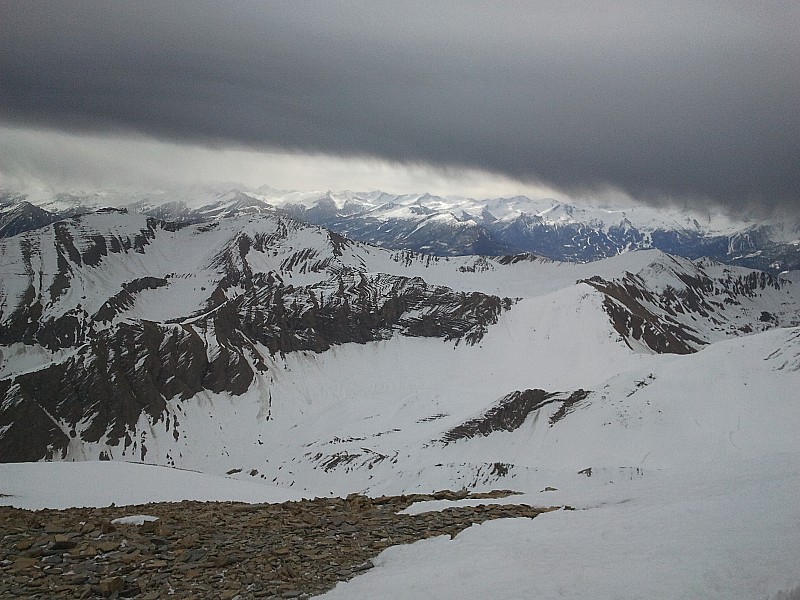 #6 sommet mourre froid : vue du ciel sommet mourre froid : vue du ciel