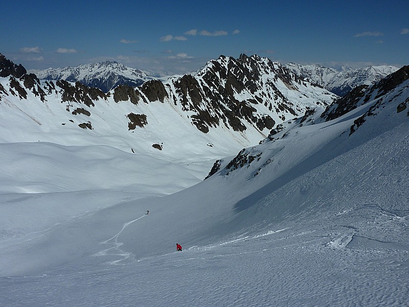 #11 Lavoire 1ère descente : en NE, poudre plus ou moins tassée... Extra! Lavoire 1ère descente : en NE, poudre plus ou moins tassée... Extra!