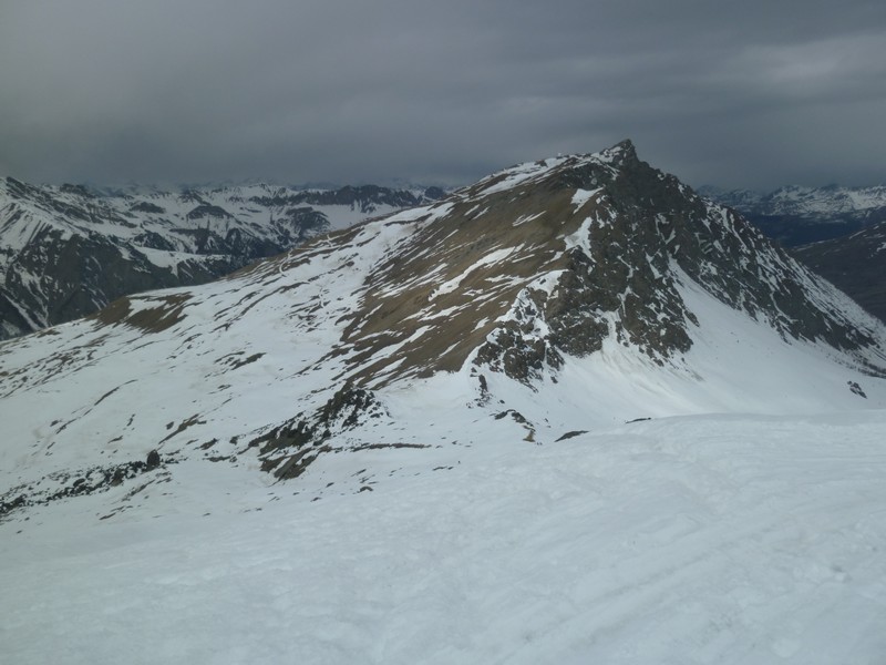 #4 Col de Longet > Chateaurena : pas de neige coté sud Col de Longet > Chateaurena : pas de neige coté sud