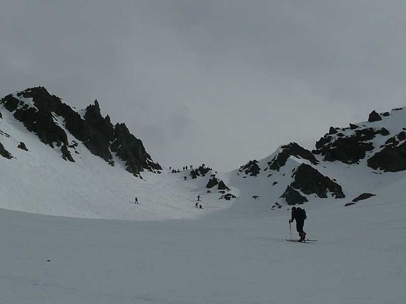 #5 Col vu, col pris : Vu du replat vers 2300m Col vu, col pris : Vu du replat vers 2300m