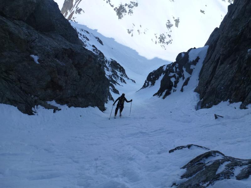 #4 Pointe Alphonse Favre : Yannick, dans le couloir Pointe Alphonse Favre : Yannick, dans le couloir