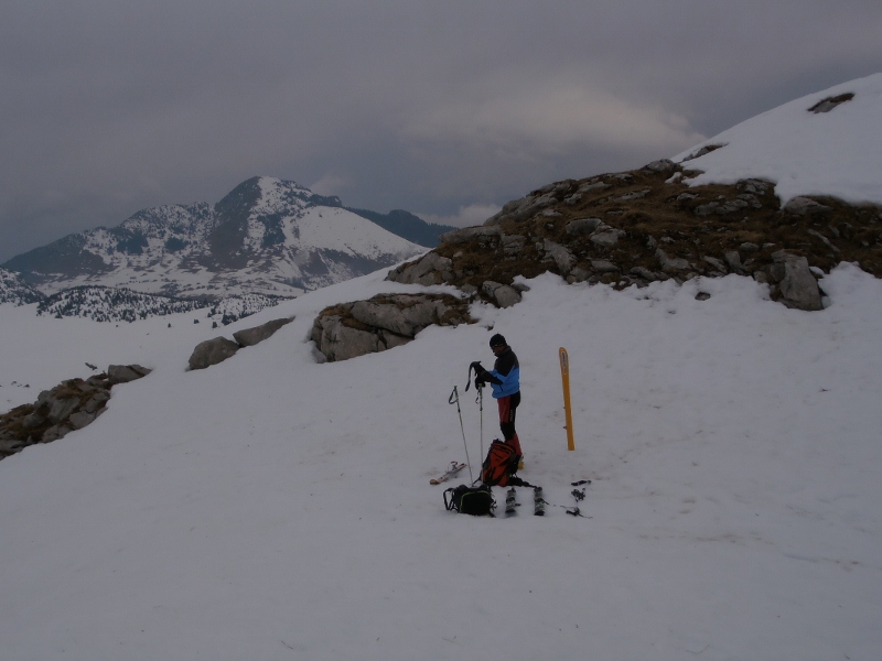 #8 Combe Sauvage : 10 heures, les premiers flocons arrivent. Combe Sauvage : 10 heures, les premiers flocons arrivent.