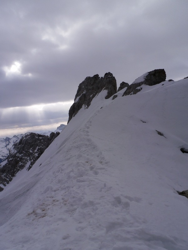 #3 Combe Sauvage : On arrive sur l Combe Sauvage : On arrive sur l'arête.