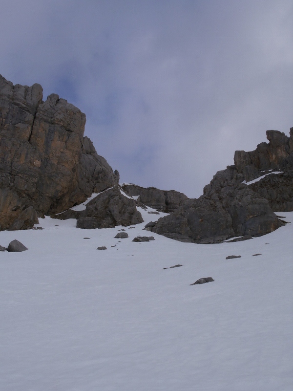 #1 Combe Sauvage : Couloir d Combe Sauvage : Couloir d'accès à la Pointe Blanche