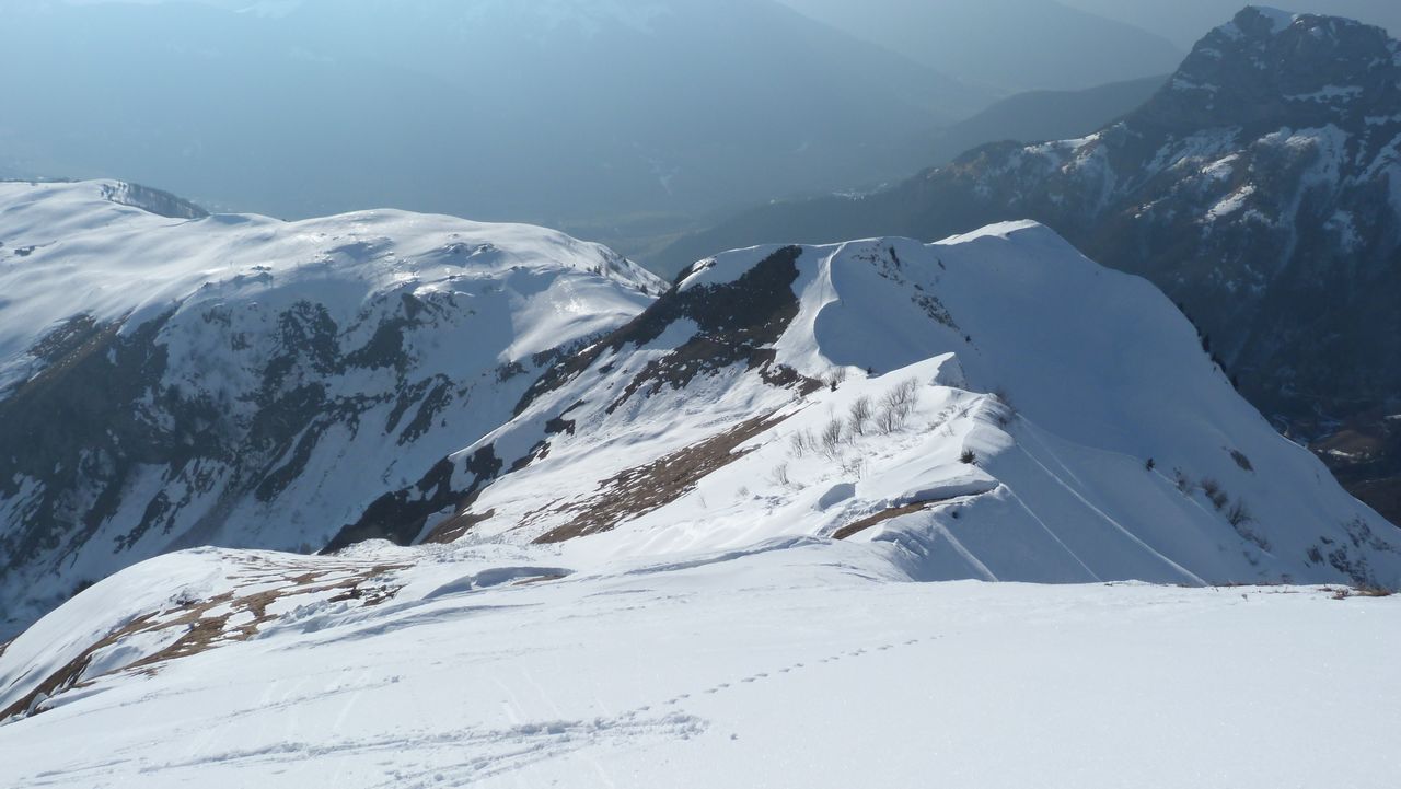 #9 Tré le Mollard : Arête SW depuis Plan Mollard Tré le Mollard : Arête SW depuis Plan Mollard