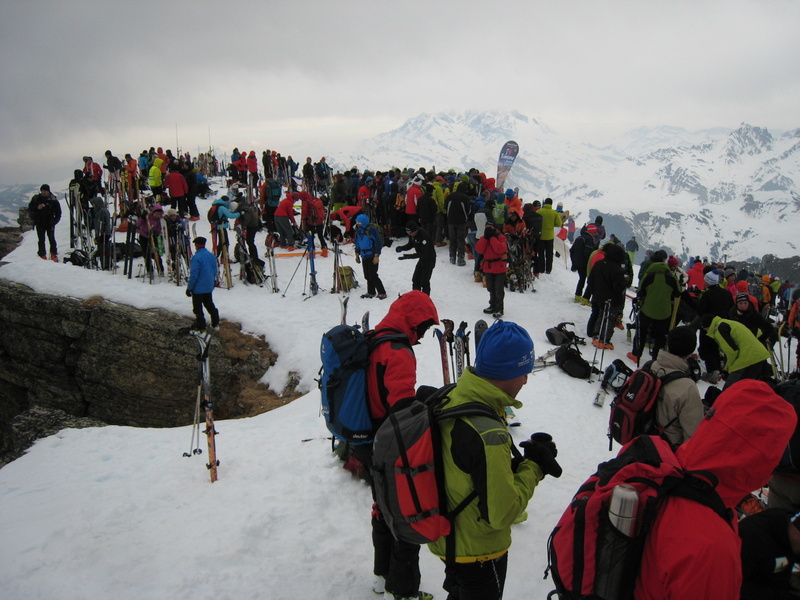 Etape du Grand Mont : le stadium d'altitude, rien que pour nous, merci à tous