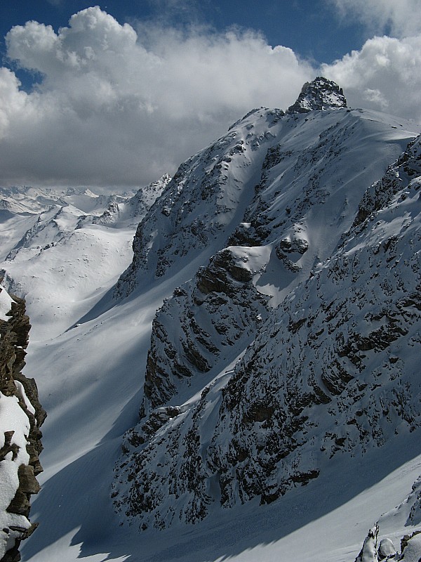 #6 Vue vers le sud : Vue avant le sommet de la Turge Vue vers le sud : Vue avant le sommet de la Turge