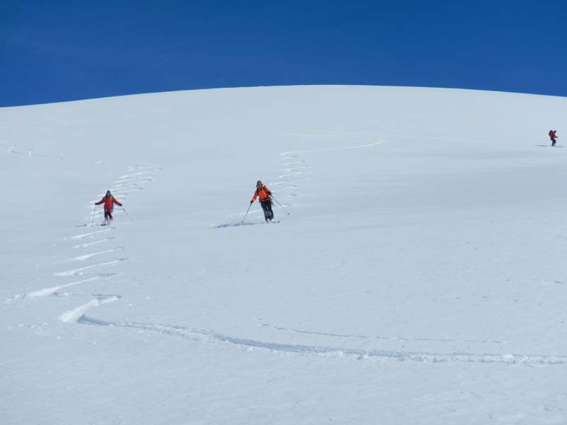 #3 descente du Huffifirn : poudreuse 5* descente du Huffifirn : poudreuse 5*