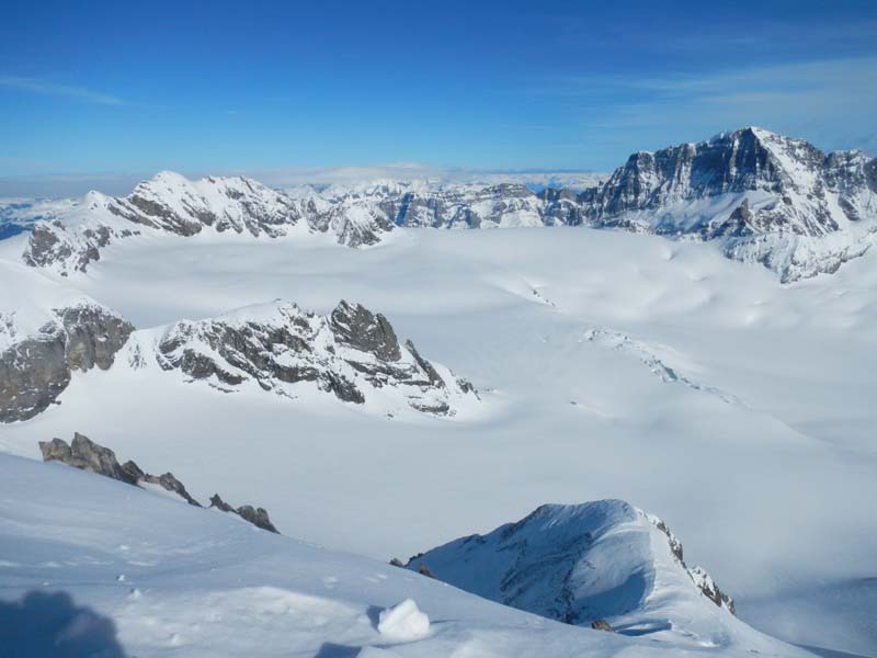 Sommet du scharhorn : grand beau jusqu'à l'Autriche.