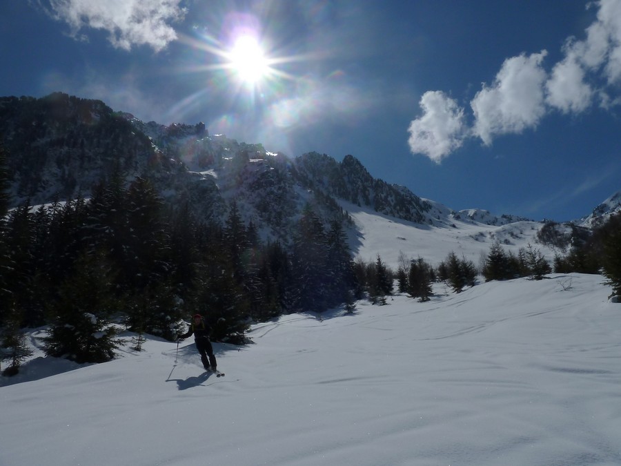 20 mars : Ciel et colle de printemps