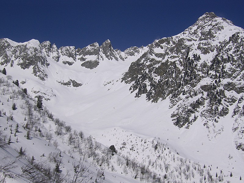 #3 rand miceau face S : au soleil , la neige s rand miceau face S : au soleil , la neige s'humidifie vite