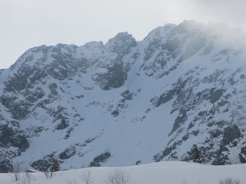 #1 Pointe du Sifflet : Couloir Nord-Est Pointe du Sifflet : Couloir Nord-Est