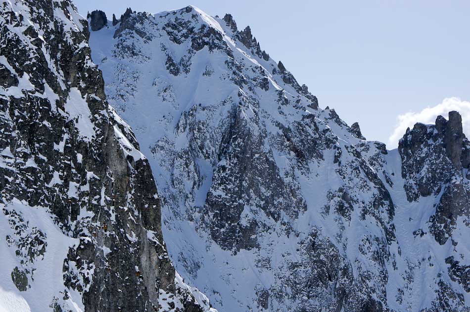 #22 Le couloir vu en remontant : à la brêche Le couloir vu en remontant : à la brêche