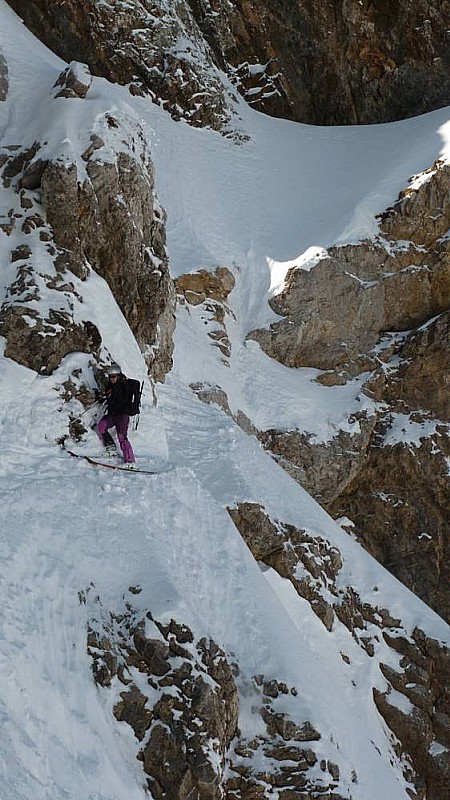 #10 Couloir Combas : Enfin passée !!! Couloir Combas : Enfin passée !!!
