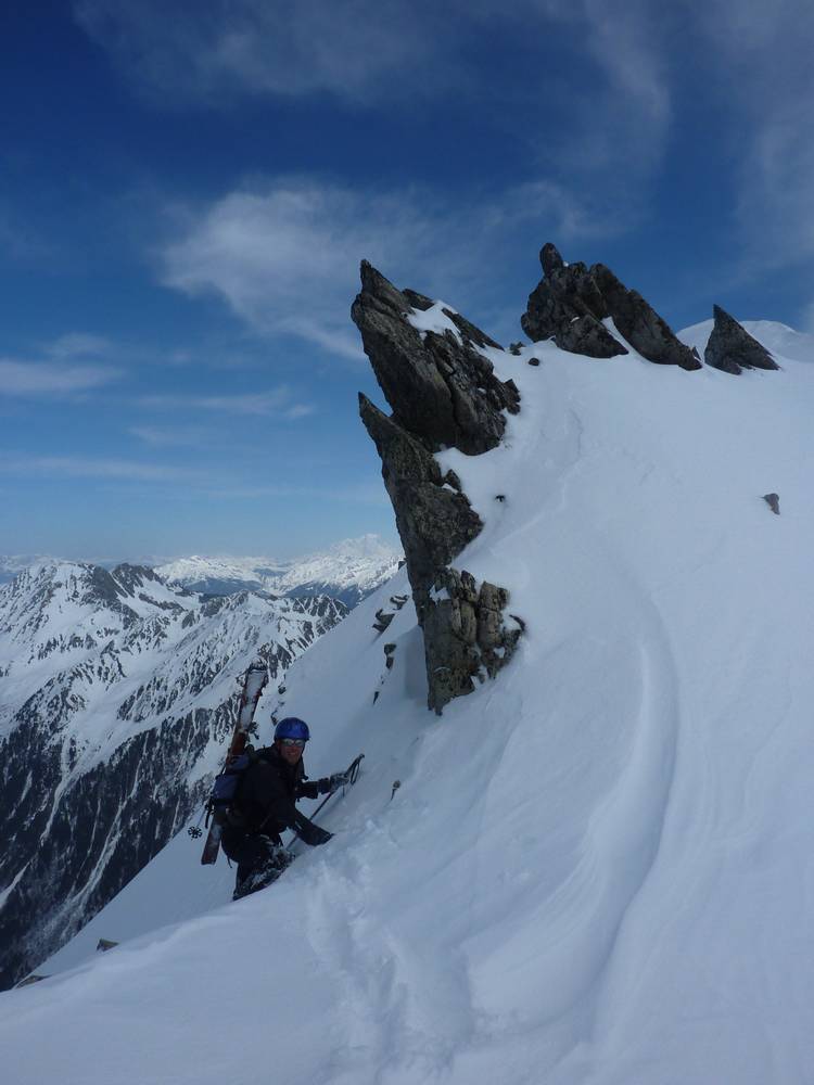 #13 Sortie bis : sortie de la face, face au Mont Blanc Sortie bis : sortie de la face, face au Mont Blanc
