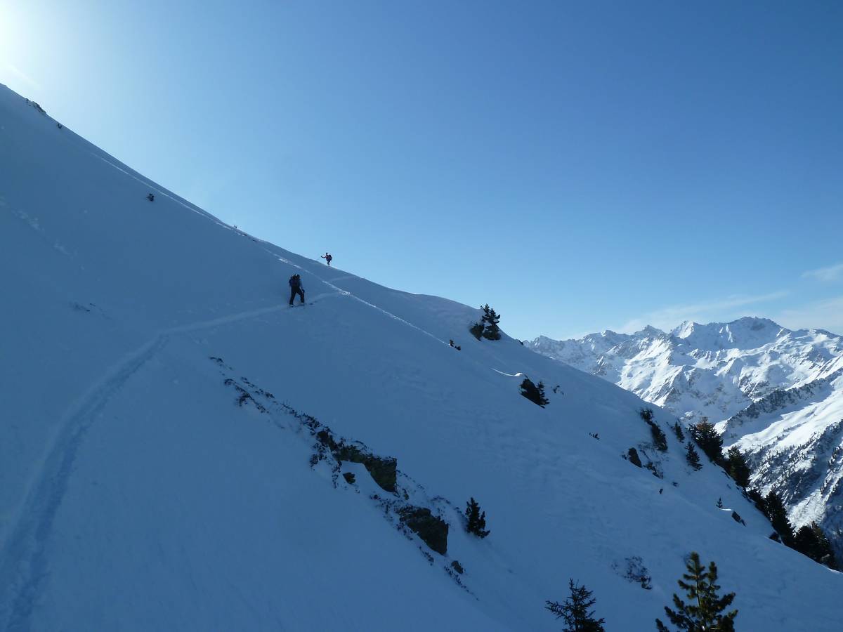 #3 Traversée : on va bientot retrouver des pentes plus sereines Traversée : on va bientot retrouver des pentes plus sereines
