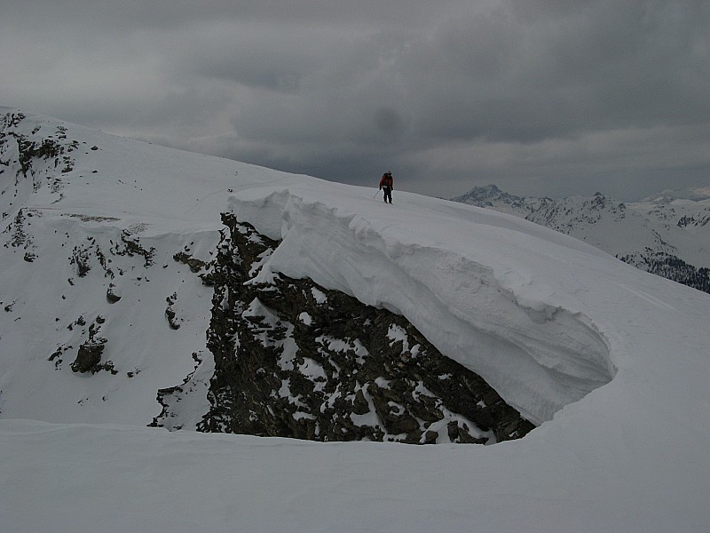 #8 Vue sur la Cime de la Charlie : Depuis la crête vue sur la Cime de la Charlie Vue sur la Cime de la Charlie : Depuis la crête vue sur la Cime de la Charlie