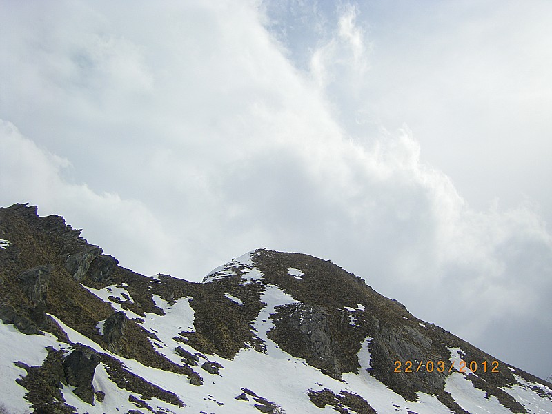 #2 Pointe des Sagnes Longues : au sommet un Chamois Pointe des Sagnes Longues : au sommet un Chamois
