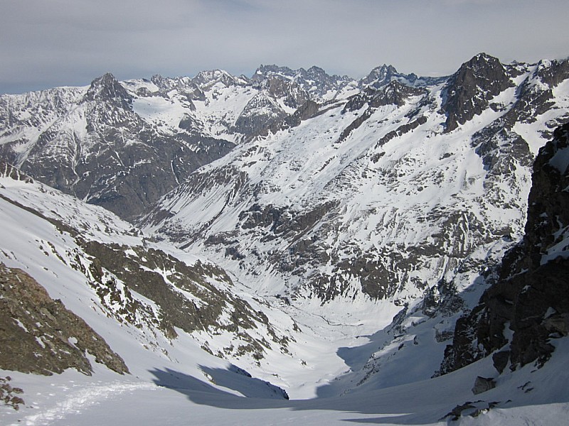 #5 Ecrins : Meije tout au fond, cirque du Soreiller... Ecrins : Meije tout au fond, cirque du Soreiller...