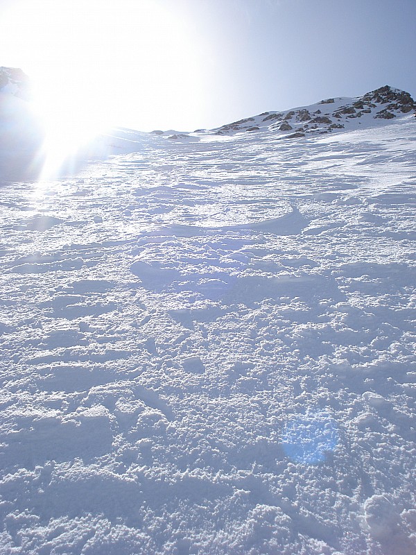 #5 neige étincellante : neige froide dans ce petit couloir neige étincellante : neige froide dans ce petit couloir