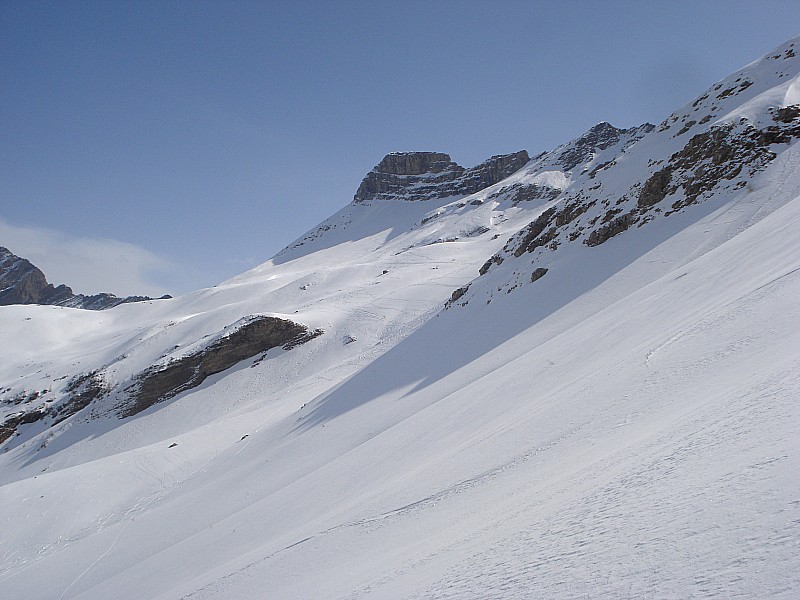 #8 vue de la montée au barle : le chemin du barle au soleil à 11h00 vue de la montée au barle : le chemin du barle au soleil à 11h00