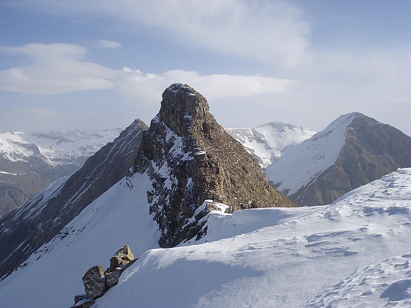 #1 le barle : et l le barle : et l'aiguille d'orcières en enfilade