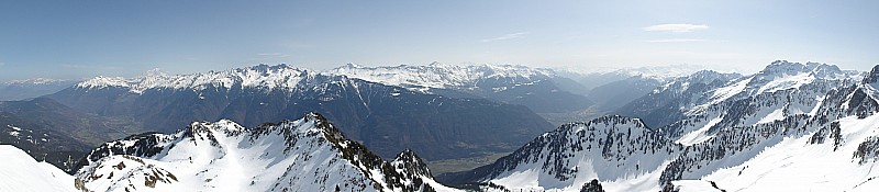 #3 pano : face au plus beau massif du coin ... pano : face au plus beau massif du coin ...