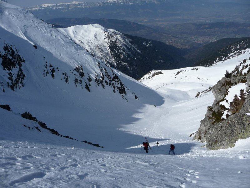 #7 couloir final : Cramponnage dans le couloir final couloir final : Cramponnage dans le couloir final