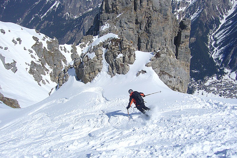 #9 Couloir du Biol : C Couloir du Biol : C'est parti pour Gilles pour plus de 1000m de bonne transfo