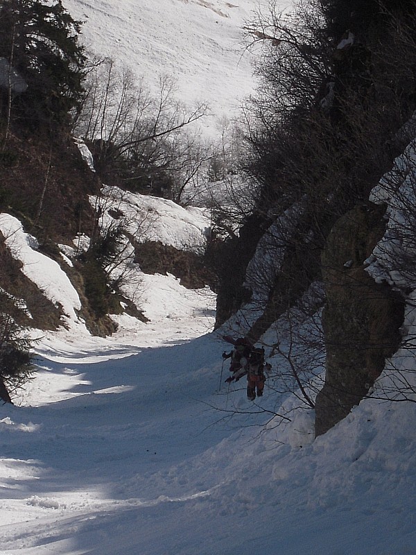 mirantin : couloir des greppets