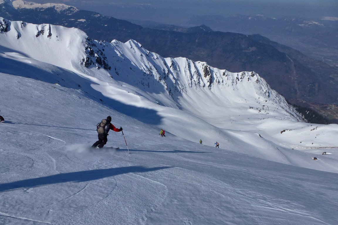 #8 La suite ... : Sur une neige encore bien dure. La suite ... : Sur une neige encore bien dure.