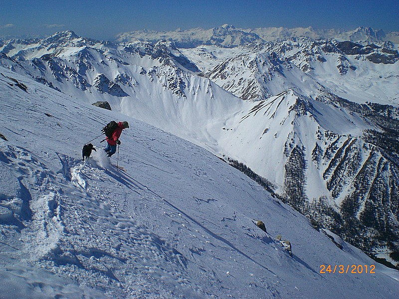#8 Turge de laSuffie : Descente directe W de la Turge Turge de laSuffie : Descente directe W de la Turge