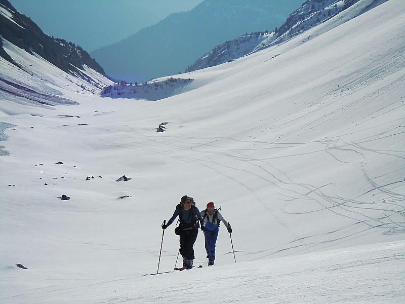 #1 Combe du Merlet : Toujours aussi longue et plate. Combe du Merlet : Toujours aussi longue et plate.