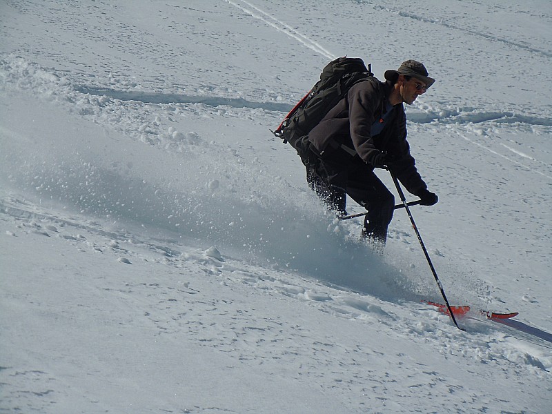#10 Combe des Fouages : Eric en action. Combe des Fouages : Eric en action.