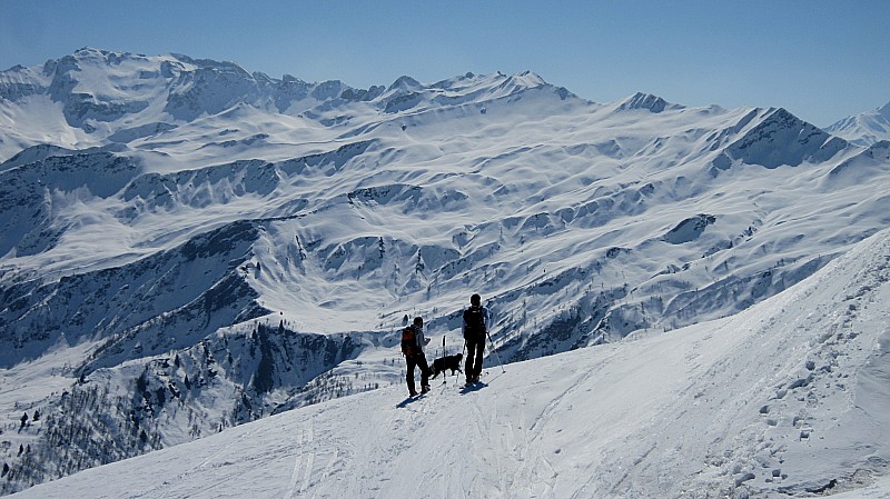 #3 C C'est beau !! : Un peu sous la crête, vue côté pierra menta