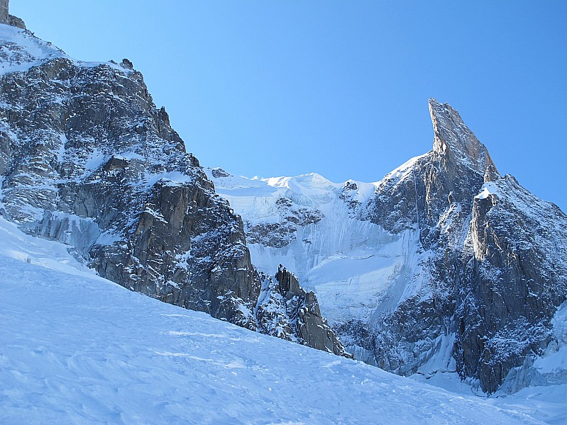#4 breche puiseux : dent du géant et arrêtes de rochefort breche puiseux : dent du géant et arrêtes de rochefort